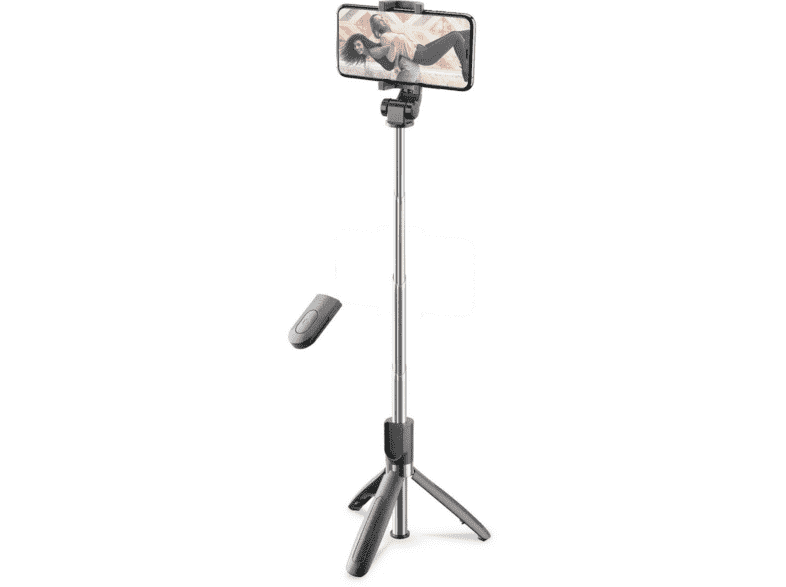 Cellular Line BTSELFIESTICKFREEK Bluetooth Control remoto 360º Negro
