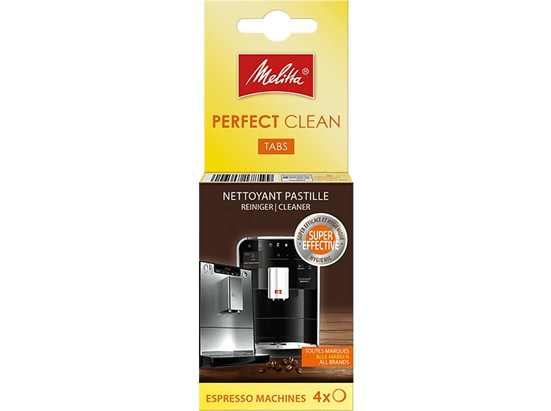 Melitta Perfect Clean Tabs Limpieza a fondo Apto para todas las marcas