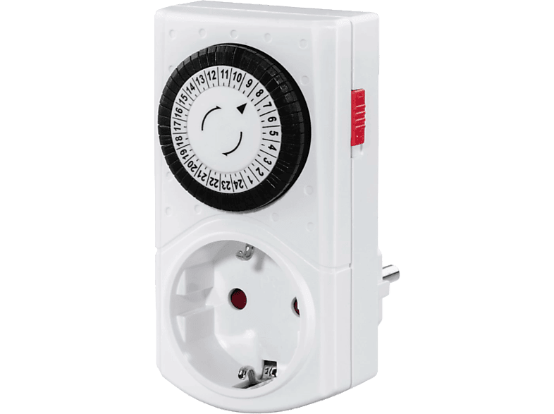 Hama 69223301 	Temporizador 3680 W Silencioso Blanco