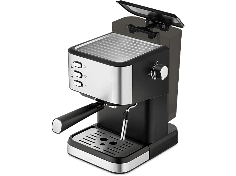Ufesa Calabria 20 bar 1050 W 2 tazas de café,Depósito 1.5 l Inox