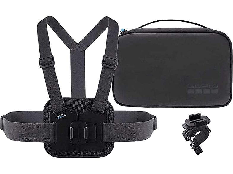 GoPro AKTAC-001 Soporte para pecho y soporte para manillar Negro