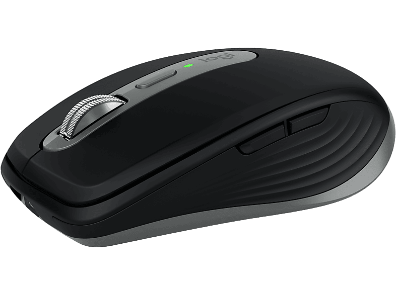 Logitech MX Anywhere 3S para Mac Bluetooth 8000 DPI Multidispositivo Carga rápida Botones personalizables Negro