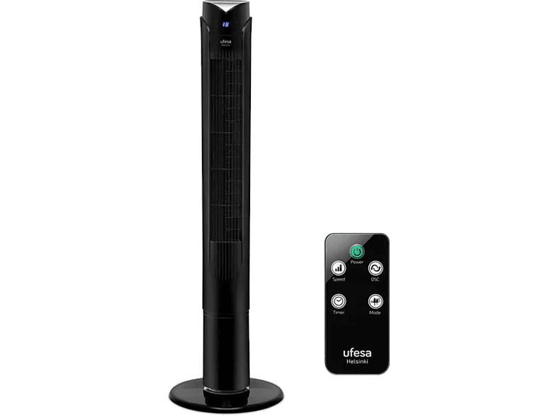 Ufesa Helsinki 45 W 3 Velocidades Temporizador Negro