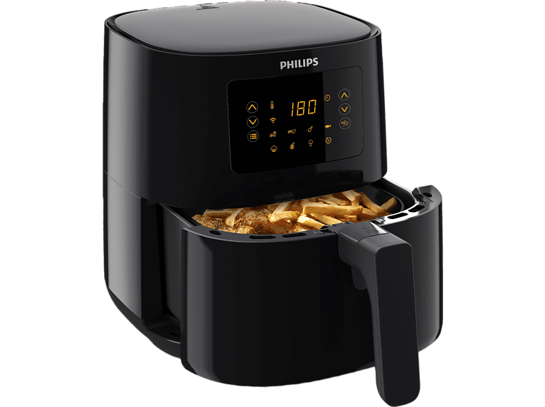 Philips Serie 5000 HD9255/90 4 raciones App NutriU 4,1l Negro
