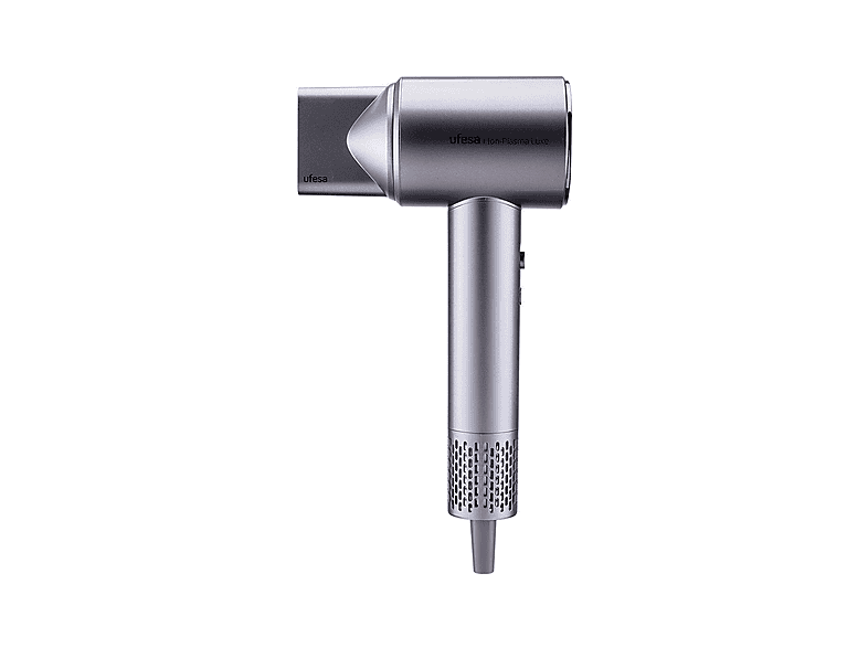 Ufesa BLDC Ion-Plasma Luxe 1600 W 3 Temperaturas + Aire Frío 2 Velocidades Difusor Incluido Secado Ultra-rápido 110.000 rpm Plata