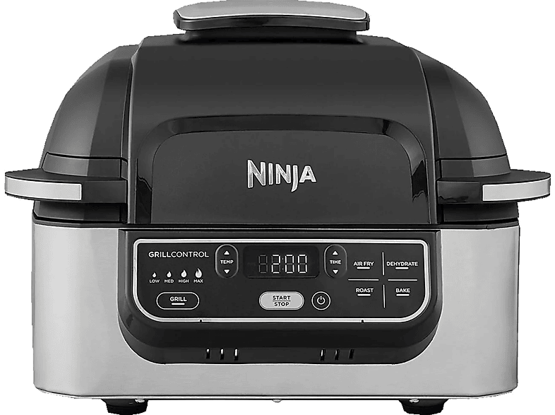 Ninja Foodi Grill & Air Fryer AG301EU 1750 W 5.8 l 5 función cocción personalizables Negro
