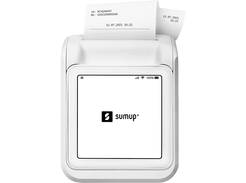 Sumup SUM-80062000 Entrada PIN NFC USB-C Pantalla táctil Blanco