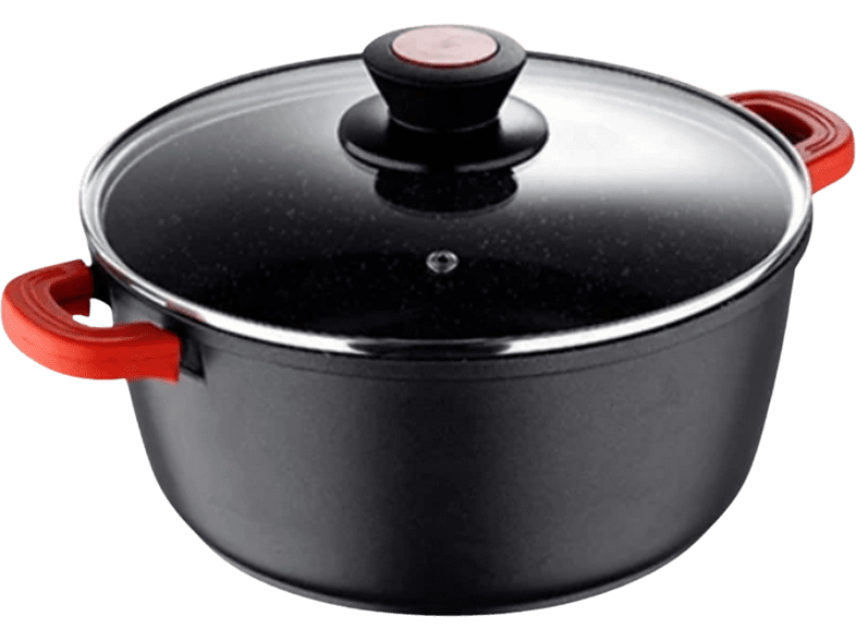 Bergner BG-30115-BK 24 x 10.5 cm Aluminio fundido Tapa 10 l Negro