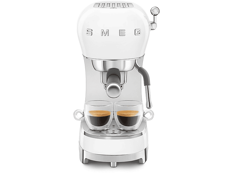 Smeg ECF02WHEU 15 bar 1350 W Compacta Blanco