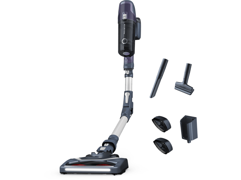 Rowenta RH6848WO X-pert 6.60 Flex Allergy Care 3 en 1 Multisuperficie 100 W Hasta 45 min. autonomía 0.55 L Lila y Gris