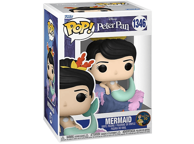 Peter Pan 70th Aniversary: Sirena Vinilo 12 cm