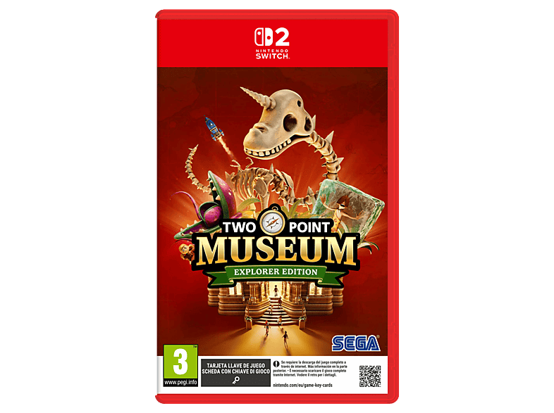 Nintendo Switch 2 Two Point Museum (Explorer Edition) (Game Key Card)