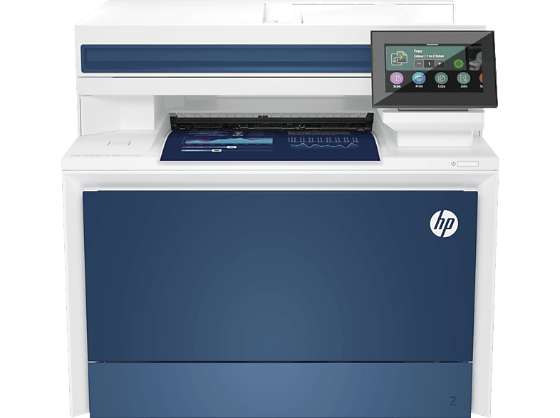 HP Laserjet Pro 4302fdn Láser a color Impresión doble cara 33 ppm Azul Blanco