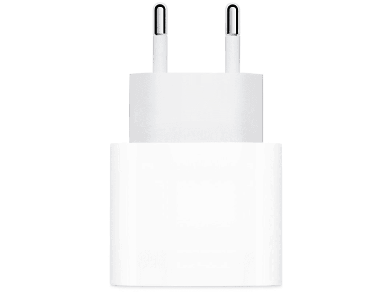Apple Adaptador de corriente USB-C de 20 W iPhone. iPad Apple Watch AirPods Blanco