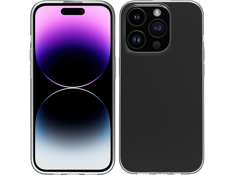 Muvit for Change Para iPhone 15 Pro Materiales reciclables Transparente