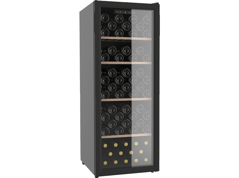 La Sommeliere SLS106 Sistema Ventilado LED Puerta reversible 106 botellas Negro