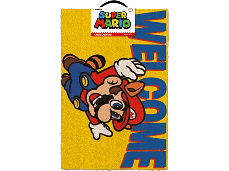 Sherwood Super Mario 60 x 40 x 1.5 cm Fibra de coco Asa de transporte