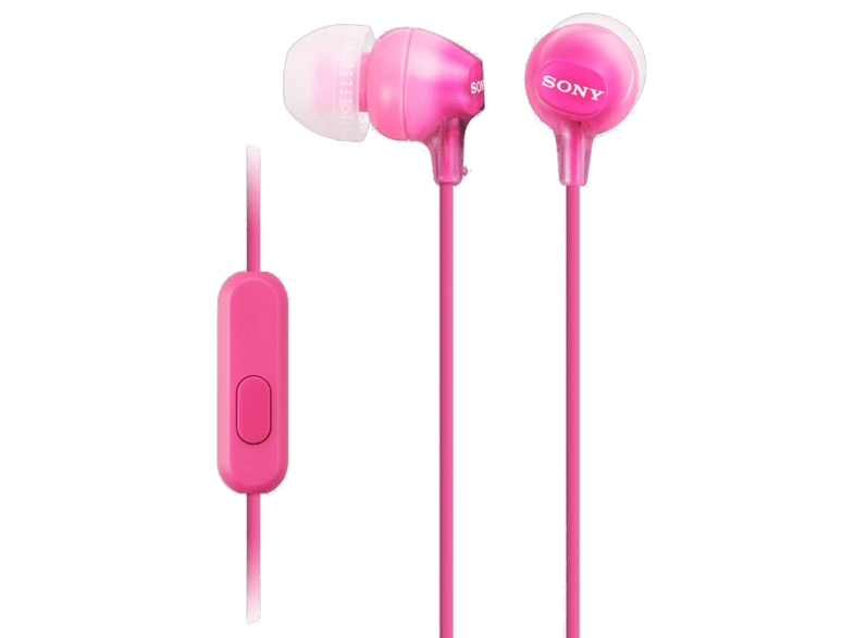 Sony MDR-EX15APPI 100 dB 1.2 metros Rosa
