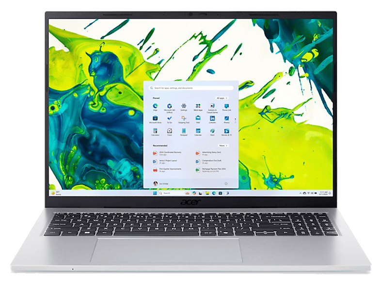 Acer Aspire Go 16 AG16-71P-95VE 16 WUXGA Intel® Core™ i9-13900H 16GB RAM 512 GB SSD Iris® Xᵉ Windows 11 Sin cargador