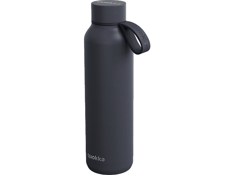 Quokka Solid 630 ml Mantiene temperatura Libre BPA Acero inoxidable Con tira Slate