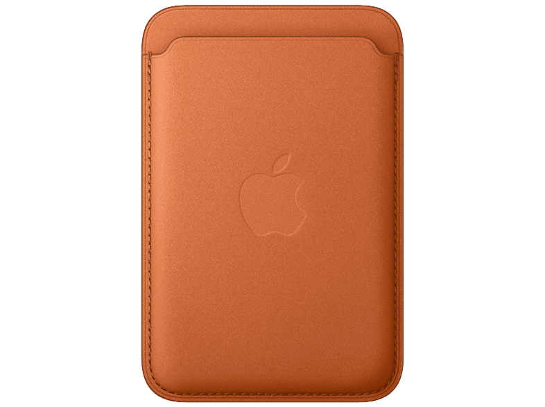 Apple Cartera de trenzado fino con MagSafe Para todos los iPhone 12 13 14 15 16 17 y Air Naranja zorro