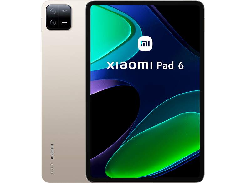 Xiaomi Pad 6 128 Gb Champagne Grey 11 WQHD+ 6 GB RAM Snapdragon™ 870 Android 13 - MIUI 14