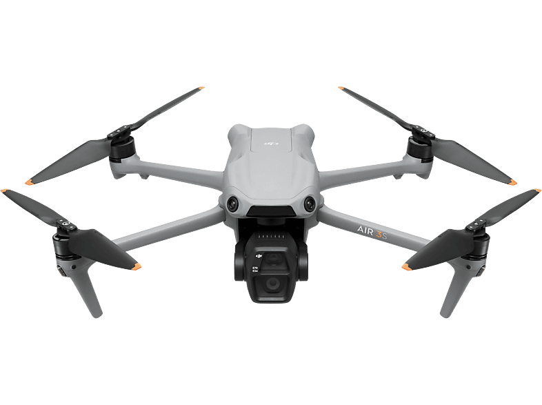 DJI Air 3S CMO 1 45 min Autonomía Vídeos 4K/60 fps HDR Doble Cámara Panorámica Libre Detección Obstáculos en Escenas Nocturnas Gris