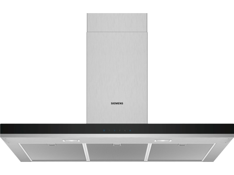 Siemens LC96BHM50 Decorativa 580 m³/h 4 potencias 90 cm Inox