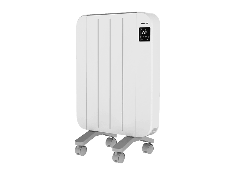 Taurus Nepal 1000 1000 W Tecnología Inverter 4 Niveles de calor Soporte de pared Aluminio Programable Blanco