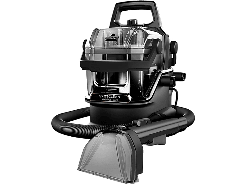 Bissell SpotClean HydroSteam Select 1000 W Con Cable Para Alfombras tapicería escaleras coche y losas HydroSteam Negro