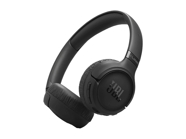 JBL Tune 680NC Autonomía 76 h Diadema Bluetooth Cancelación de ruido adaptativa con Smart Ambient Plegables Negro