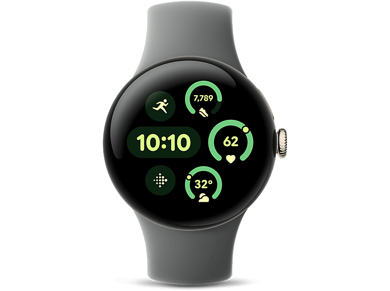 Google Pixel Watch 3 41 mm S-L Aluminio 100% reciclado Verde liquen