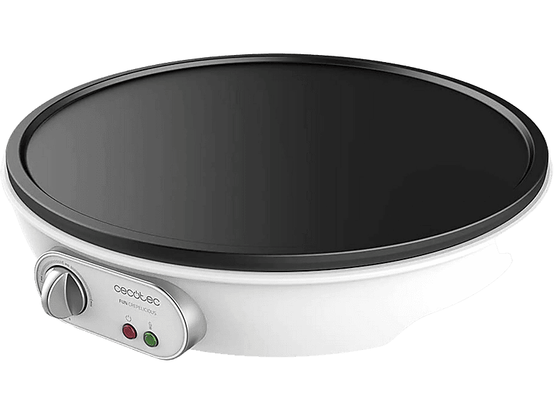 Cecotec Fun Crepelicious 1000 W Potencia regulable Diametro 30.5 cm Blanco