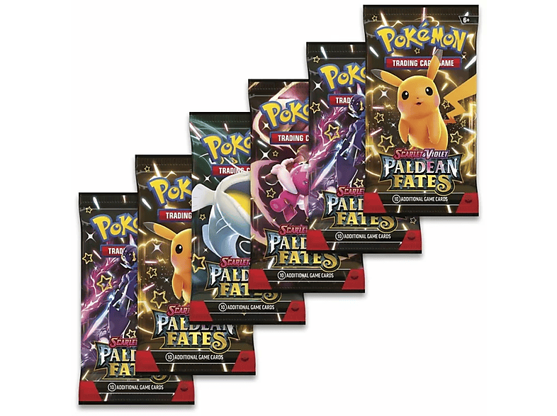 Magicbox Paquete de refuerzo Pokémon Scarlet y Violet Paldean Fates Aleatorio