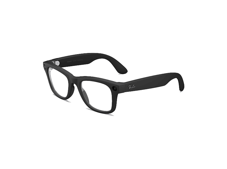 Ray-Ban Meta Wayfarer (Gen 2) Negro mate Lentes transparentes Talla estándar