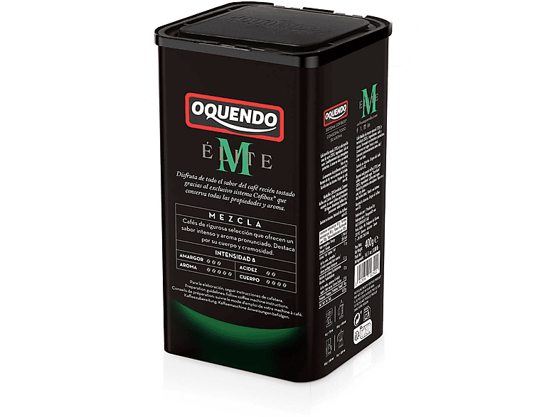 Oquendo Cofibox Élite Mezcla 400g 50% Arábica y 50% Robusta + Café molido torrefacto