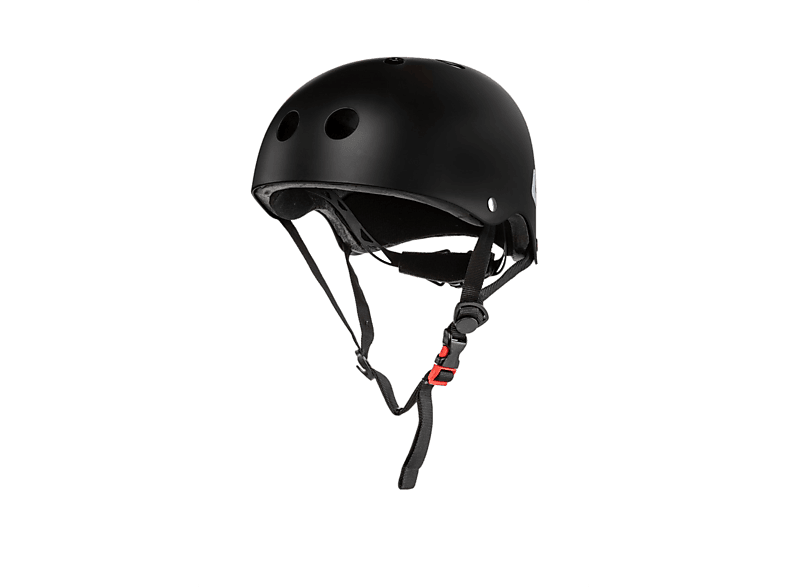 Beetle Helm M1 Talla S Cierre de barbilla Adhesivos reflectantes Negro