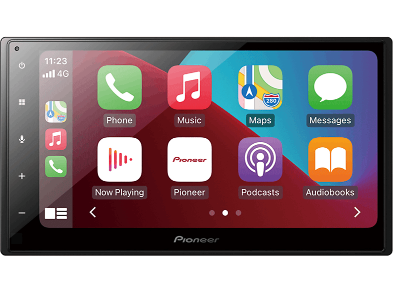 Pioneer SPH-DA160DAB Bluetooth Pantalla táctil 6.8 USB  CarPlay Android Auto Negro