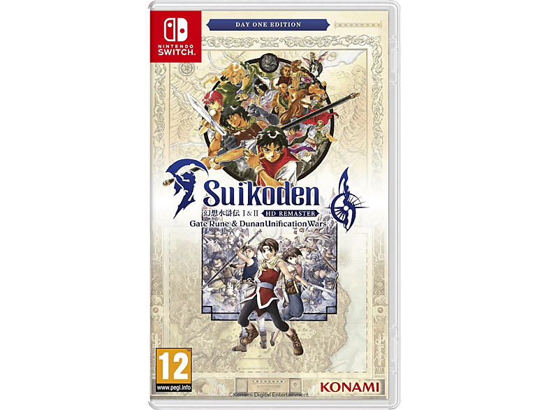 Nintendo Switch Suikoden I & II HD Remaster: Gate Rune & Dunan Unification Wars (Day One Edition)