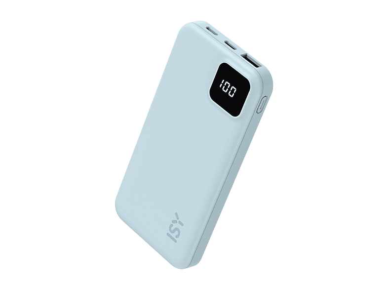 ISY IPP-10001-BL 10000 mAh USB-A y USB-C Azul