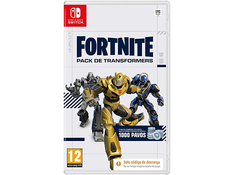 Nintendo Switch Fortnite Transformers Pack