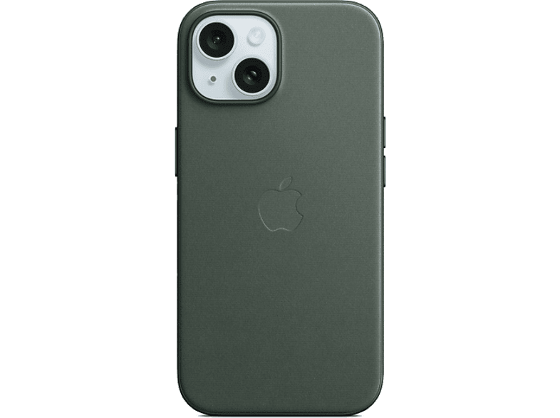 APPLE Funda de trenzado fino con MagSafe para iPhone 15 Verde perenne