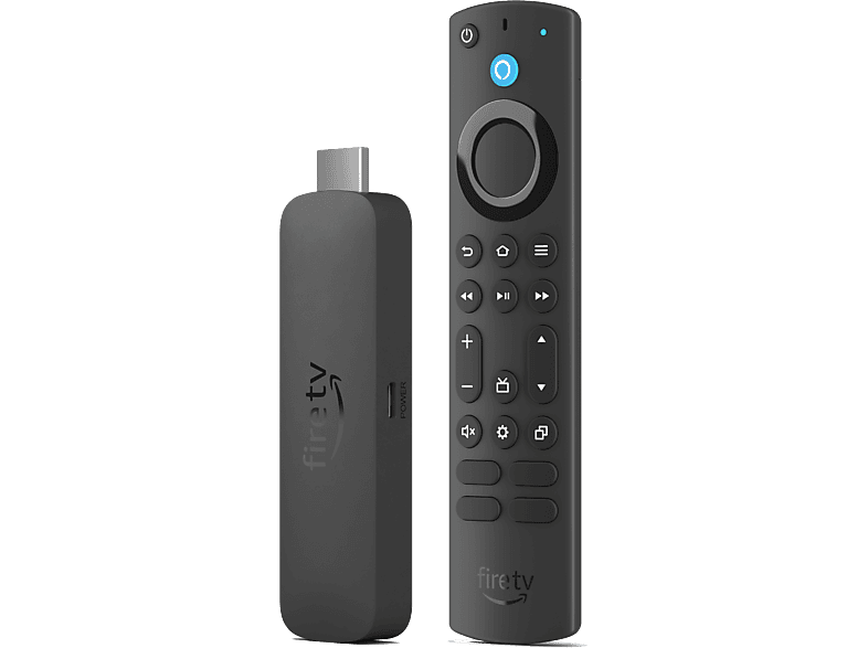 Amazon Fire TV Stick 4K Max 16 GB almacenamiento Dispositivo de streaming compatible con Wi-Fi 6E y fondo ambiental Negro