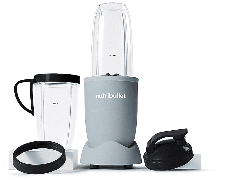 Nutribullet Pro Mineral NB907MASL 900W Vaso para llevar 0.9 L/ 0.7 L Cuchilla acero inoxidable Sin BPA Pizarra mate