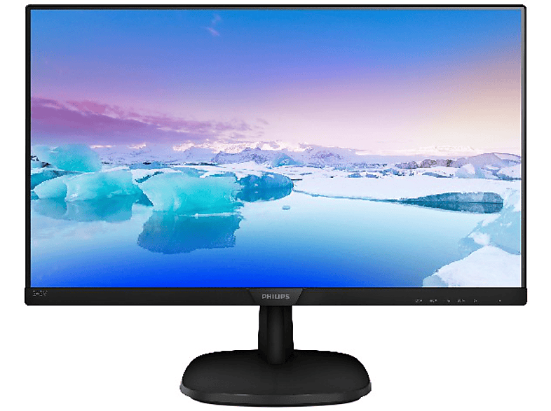 Philips 243V7QDSB/24 24 LED IPS 4 ms Borde estrecho HDMI DVI VGA 16:9 Negro
