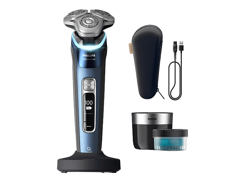 Philips i9000 Prestige XP9201/30 60 min Con tecnología SkinIQ 5 modos de afeitado Sensor IA de presión y control App smartphone
