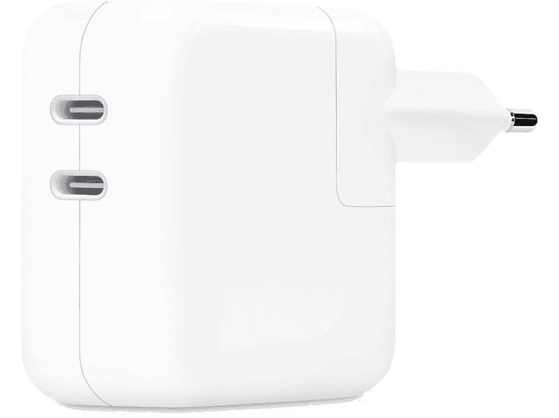 APPLE Cargador y Adaptador de Corriente Dual USB-C de 35 W Blanco