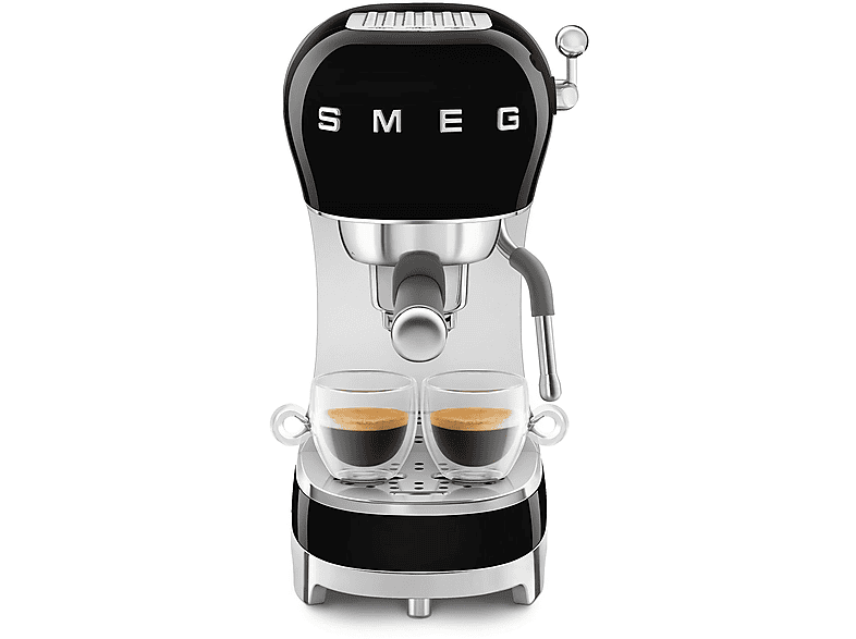 Smeg ECF02BLEU 15 bar 1350 W Compacta Negro