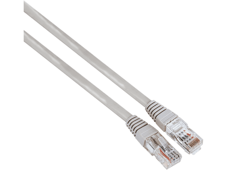 Hama 00200909 1.5 m 1 GBit/s U/UTP CAT 5e Enchufe RJ45 Gris