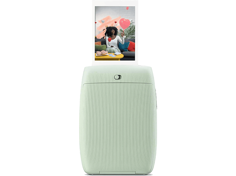 Fujifilm Mini Link 3 Exposición de 3 colores con OLED 800 × 600 puntos Impresión en 15 segs Sage Green
